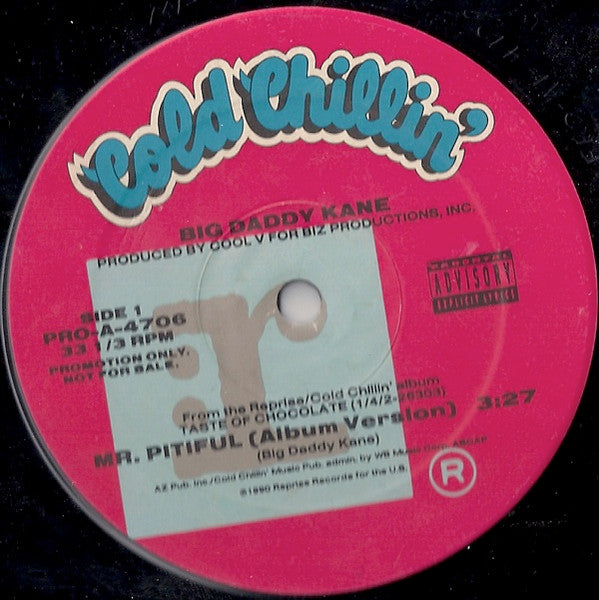 Big Daddy Kane : Mr. Pitiful (12", Promo)