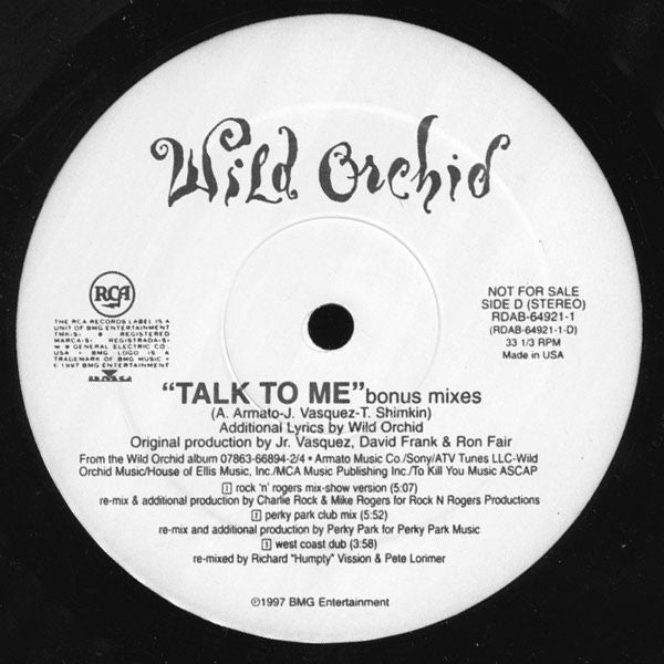 Wild Orchid : Supernatural (2x12", Maxi, Promo)