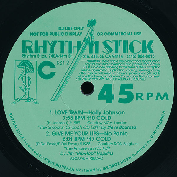 Various : Rhythm Stick 1-2 (2x12", Comp, Promo)