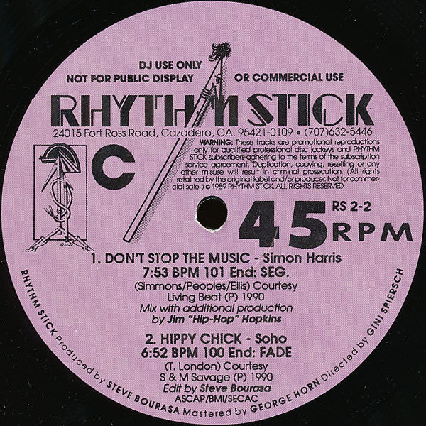 Various : Rhythm Stick 2-2 (2x12", Comp, Promo)