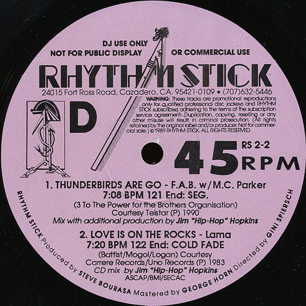 Various : Rhythm Stick 2-2 (2x12", Comp, Promo)