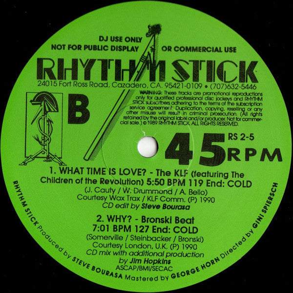 Various : Rhythm Stick 2-5 (2x12", Comp, Promo)