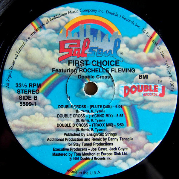 First Choice Featuring Rochelle Fleming : Double Cross (12")