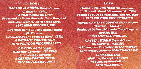 Various : Steppin' Out - Disco's Greatest Hits (2xLP, Comp, Mixed)