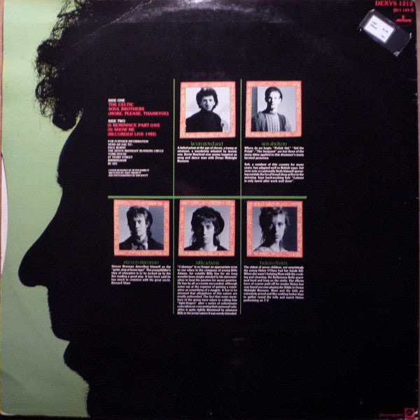 Kevin Rowland & Dexys Midnight Runners : The Celtic Soul Brothers (12")
