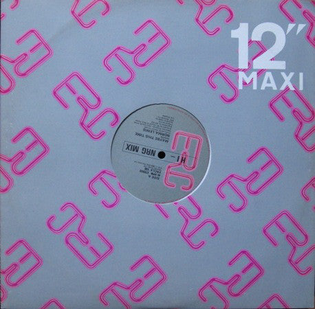 Norma Lewis : Maybe This Time/Life Is The Reason (12")