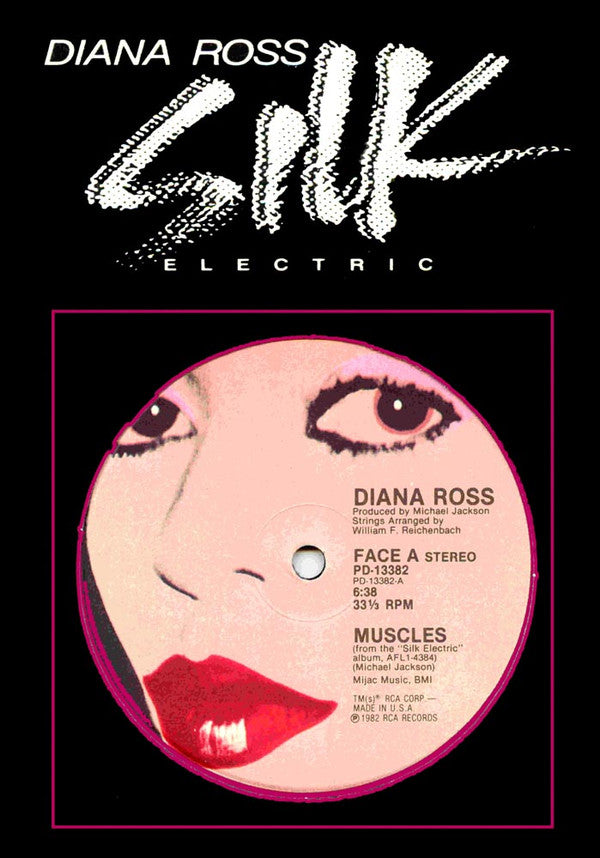 Diana Ross : Muscles (12", Single)