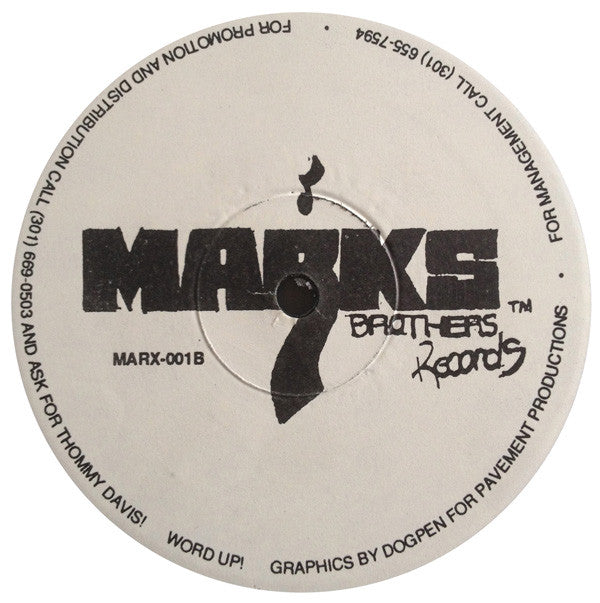 Pavement Productions : Let's Dance / Just Gee'n' (12")