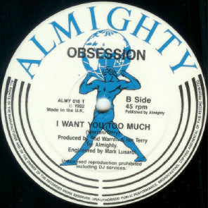 Obsession : Suspicious Minds (12")