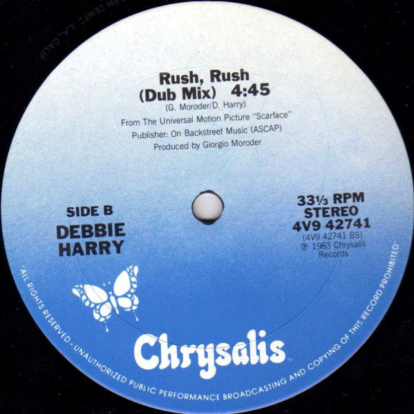 Debbie Harry* : Rush Rush (Special Extended Remix) (12")