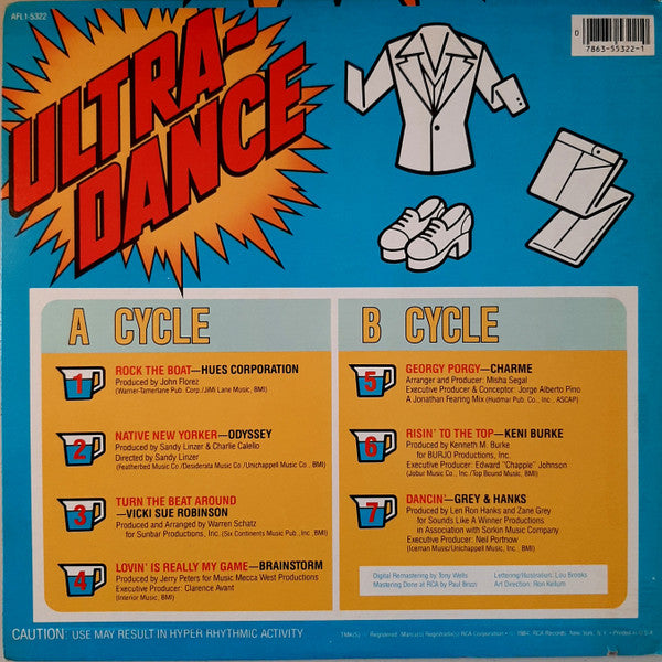 Various : Ultra-Dance (LP, Comp)