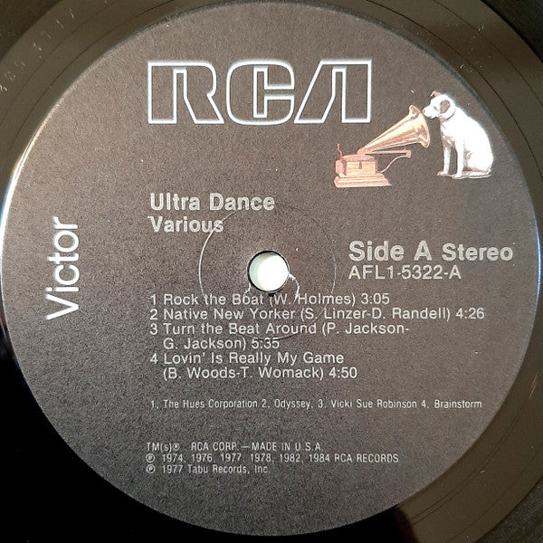 Various : Ultra-Dance (LP, Comp)