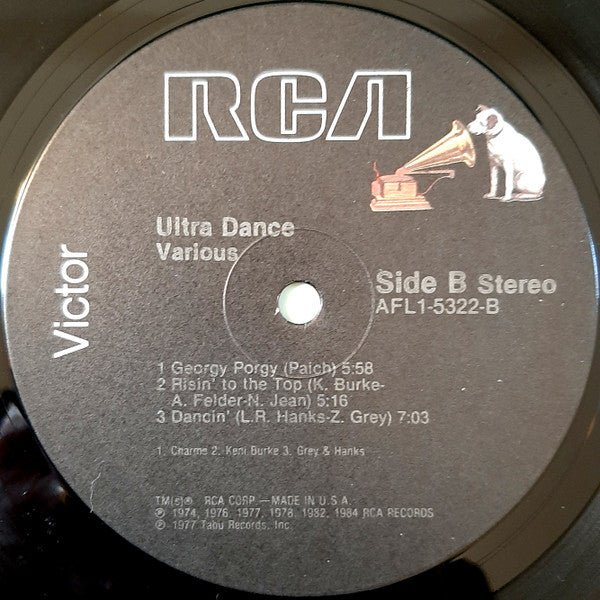 Various : Ultra-Dance (LP, Comp)