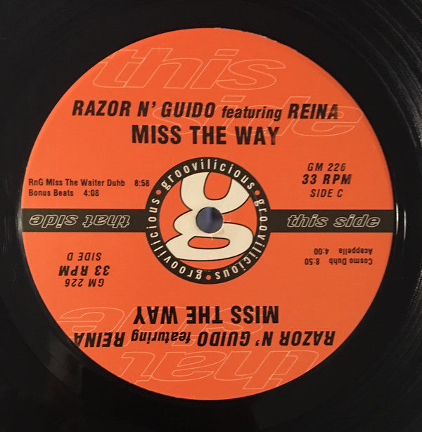 Razor N' Guido : Miss The Way (2x12")