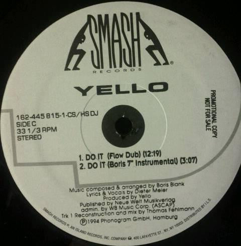 Yello : Do It (2x12", Single, Ltd, Promo)