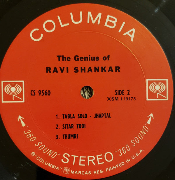 Ravi Shankar : The Genius Of Ravi Shankar (LP, San)