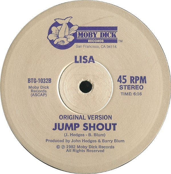 Lisa (2) : Jump Shout (12")