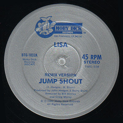 Lisa (2) : Jump Shout (12")