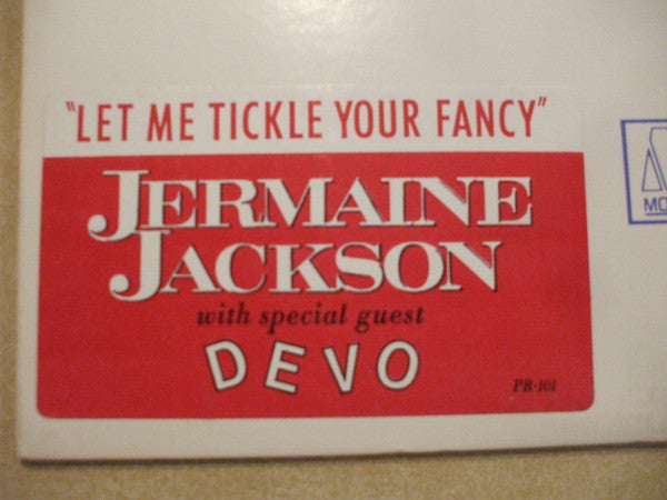 Jermaine Jackson With Special Guest Devo / Rick James : Let Me Tickle Your Fancy / Hard To Get (12", EP, Promo)