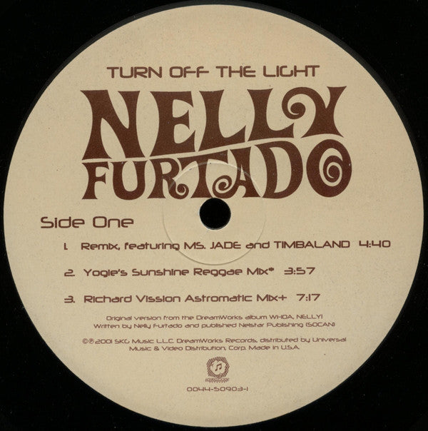 Nelly Furtado : Turn Off The Light (12")