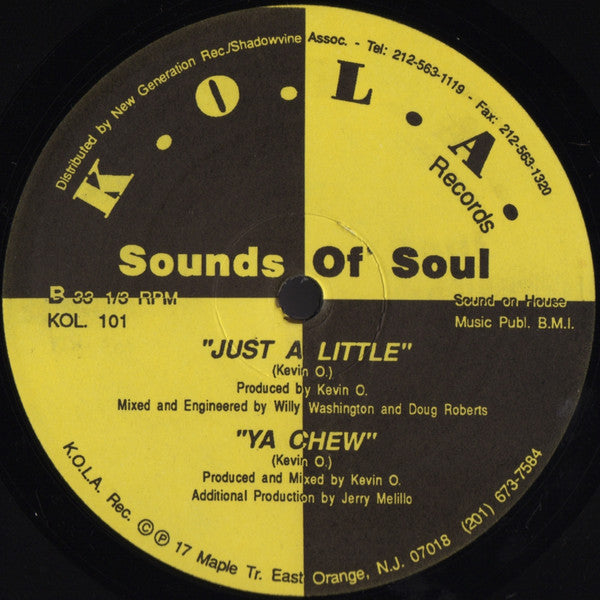 Sounds Of Soul : In And Out (12")