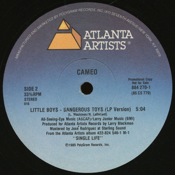 Cameo : A Good-Bye (12", Promo)