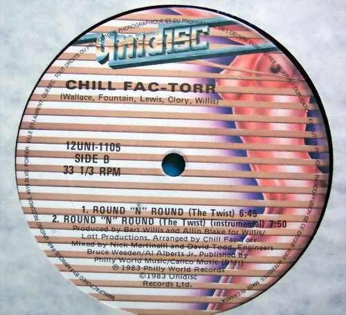 Chill Fac-Torr : Round "N" Round (The Twist) (12")