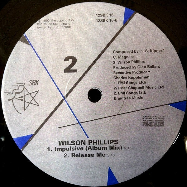 Wilson Phillips : Impulsive (12")