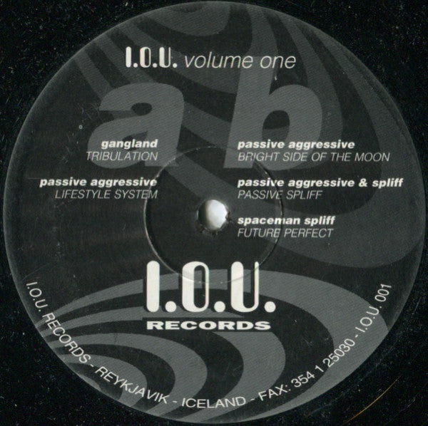 Various : I.O.U. Volume One (12")