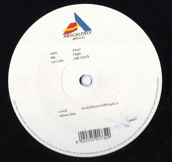 JHard : Night (12", S/Sided)