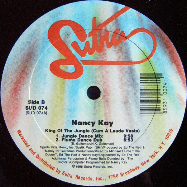 Nancy Kay : King Of The Jungle (Cum A Laude Veste) (12")