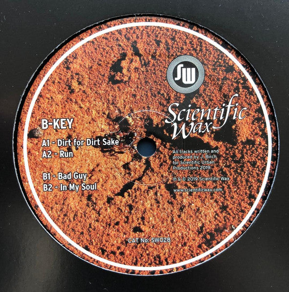 B-Key* : Dirt For Dirt Sake (12", Ltd)
