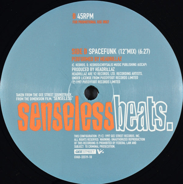 Jungle Brothers / Headrillaz : Senseless Beats.... (12", Promo)