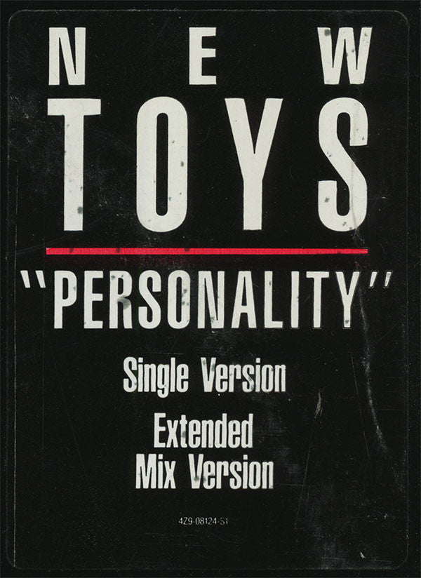 New Toys : Personality (12", Promo)