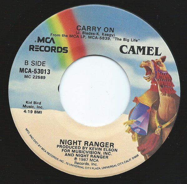 Night Ranger : The Secret Of My Success (7", Single)