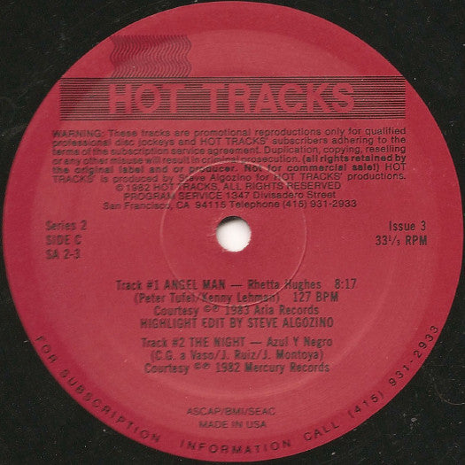 Various : Hot Tracks - Series 2, Issue 3 (2x12", P/Mixed, Promo)