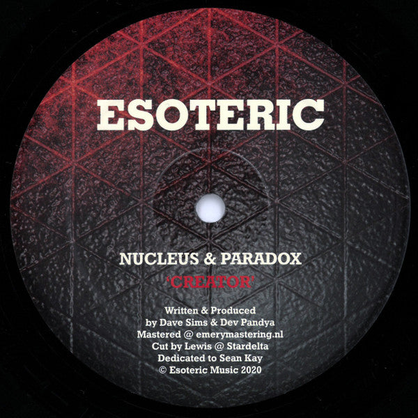 Nucleus & Paradox : Creator / Ease Back (12", RP)