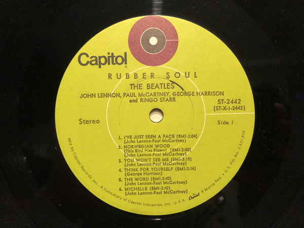 The Beatles : Rubber Soul (LP, Album, RE, Jac)