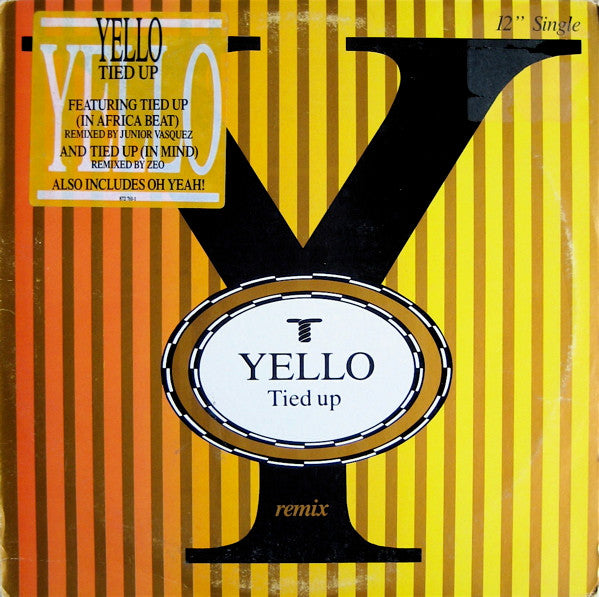 Yello : Tied Up (Remix) (12", Single, Promo)