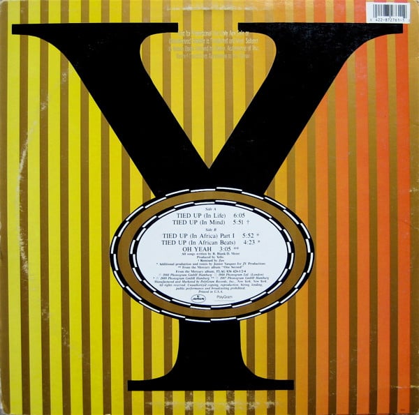 Yello : Tied Up (Remix) (12", Single, Promo)