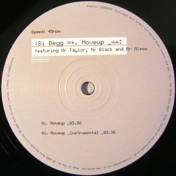 Si Begg : Moveup (12", Single)