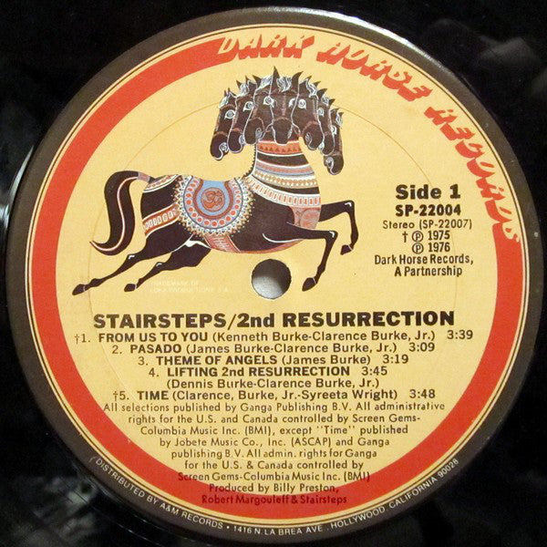 Five Stairsteps : 2nd Resurrection (LP, Album, Ter)