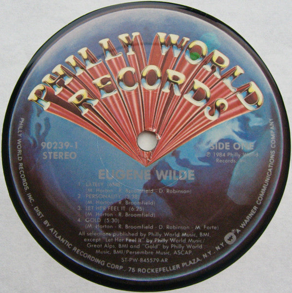 Eugene Wilde : Eugene Wilde (LP, Album)