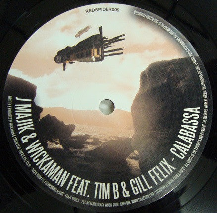 J Majik & Wickaman : Straight For The Door / Calabassa (12")