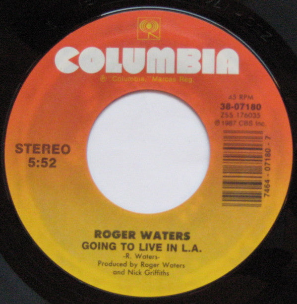 Roger Waters : Radio Waves (7", Single, Styrene, Car)