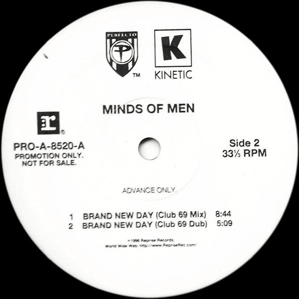 Minds Of Men : Brand New Day (12", Promo)