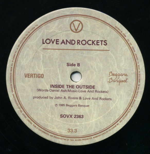 Love And Rockets : If There's A Heaven Above (12")