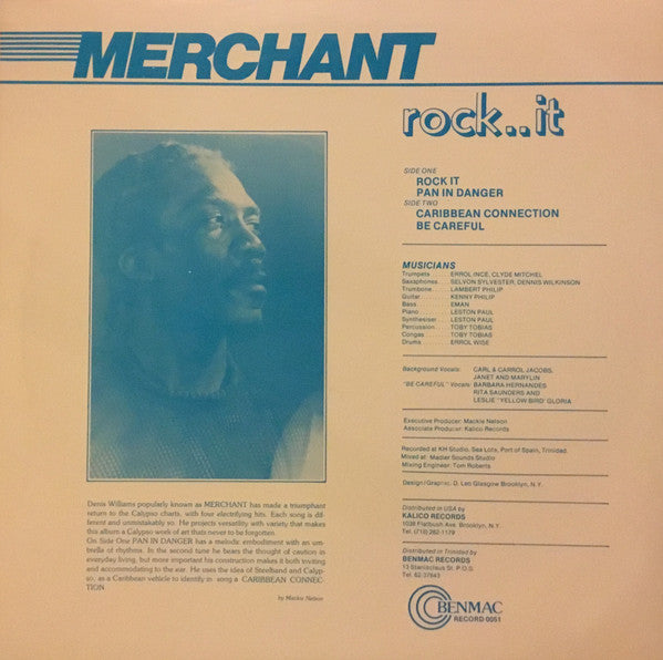 Merchant : Rock..It (LP, Album)