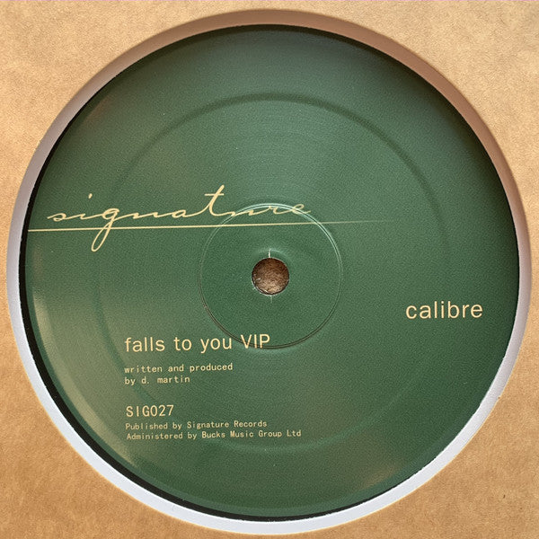 Calibre : Falls To You VIP / End Of Meaning (12")