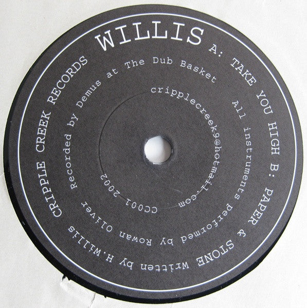 Willis : Take You High / Paper & Stone (7")